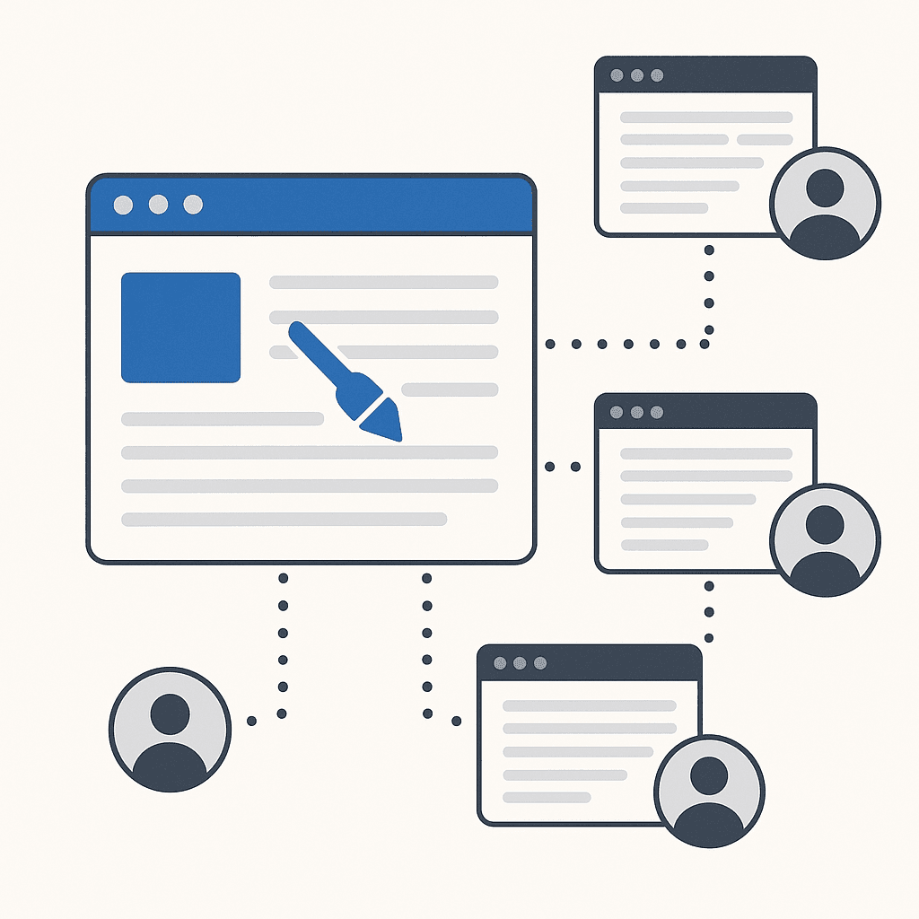 Edit Live Client Websites Across Multiple Clients