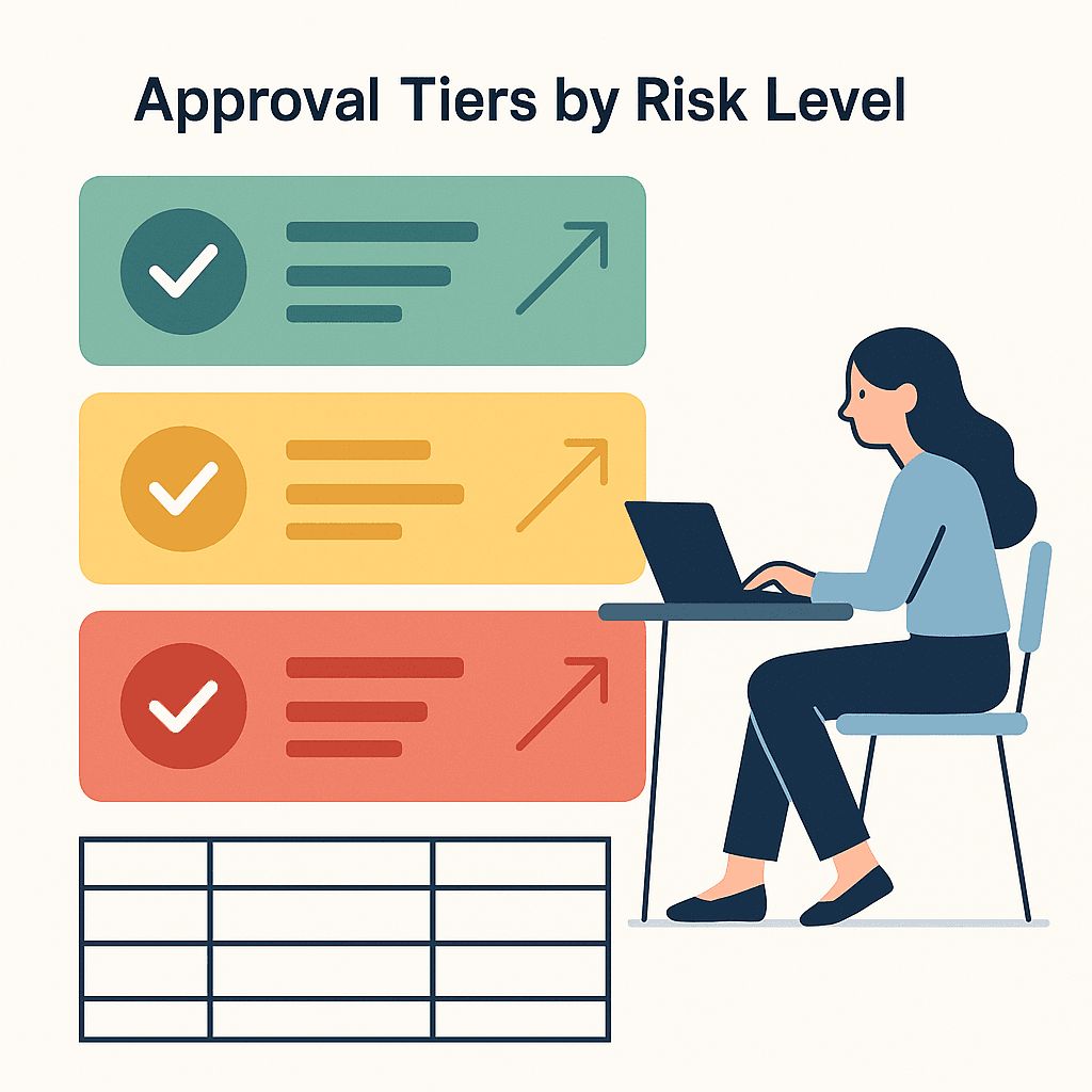 Approval Tiers by Risk Level