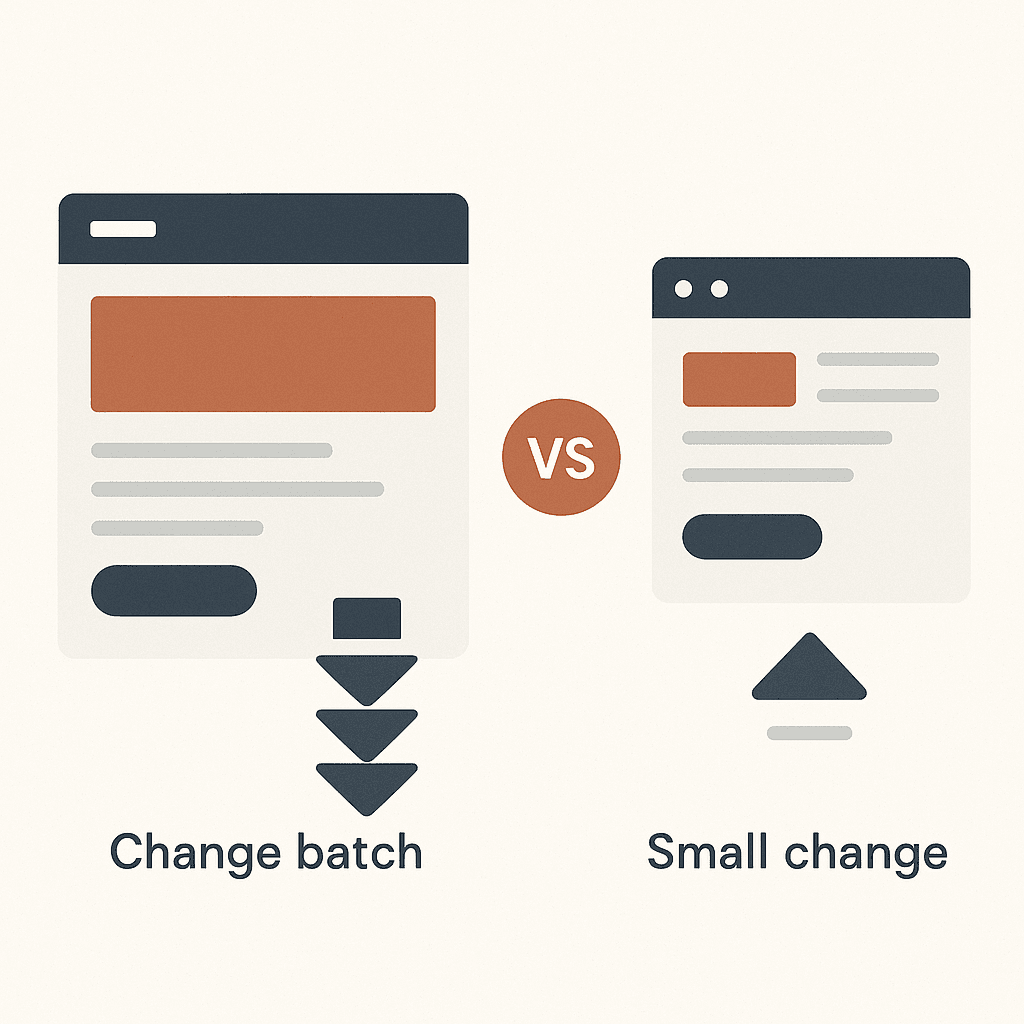 Guardrail 2: Publish Small, Not Big