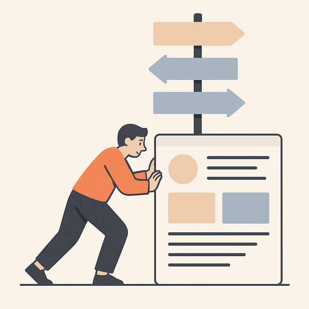 4 Redesign Signals (Structural, Not Aesthetic)