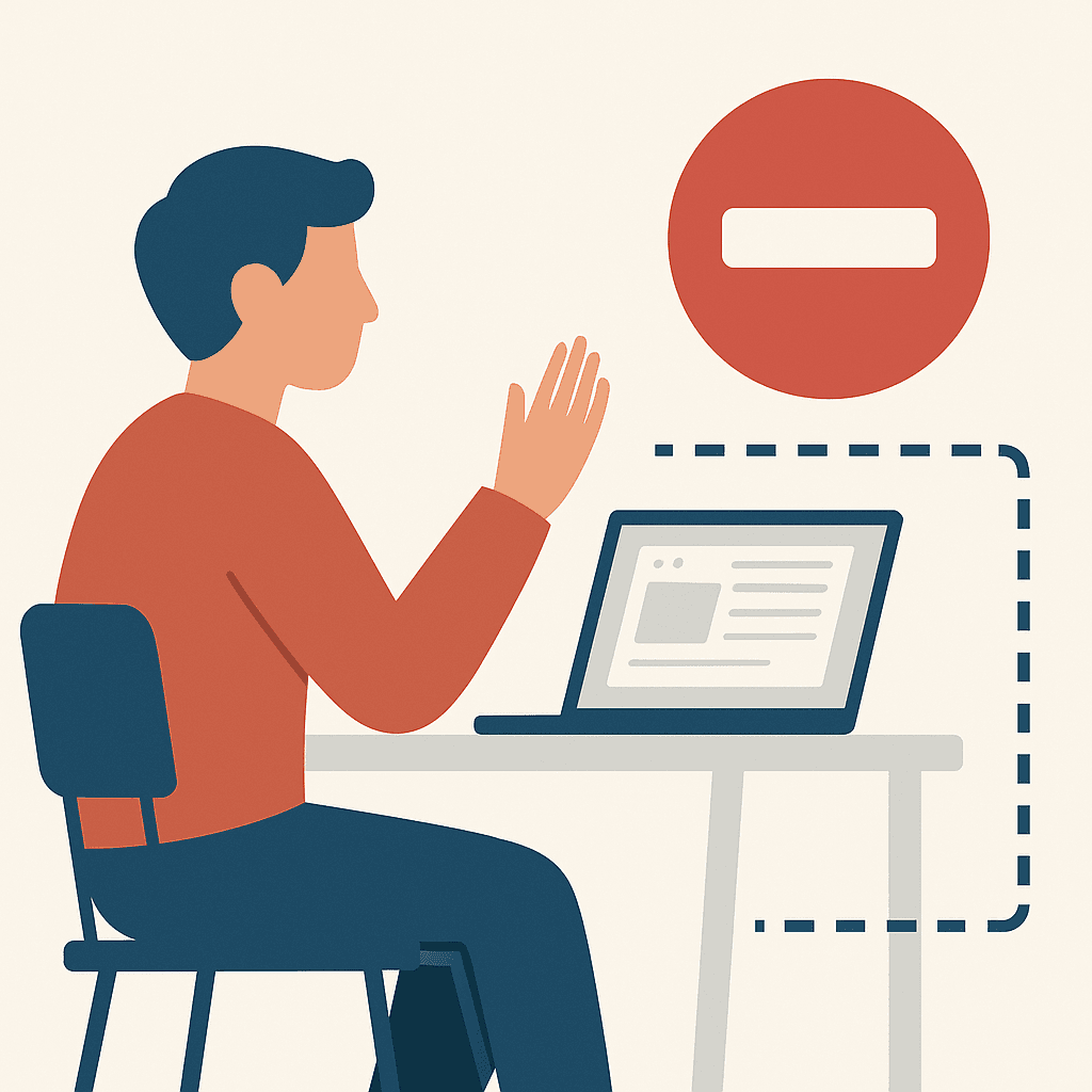 Why ‘No’ Is Part of Safe Website Editing