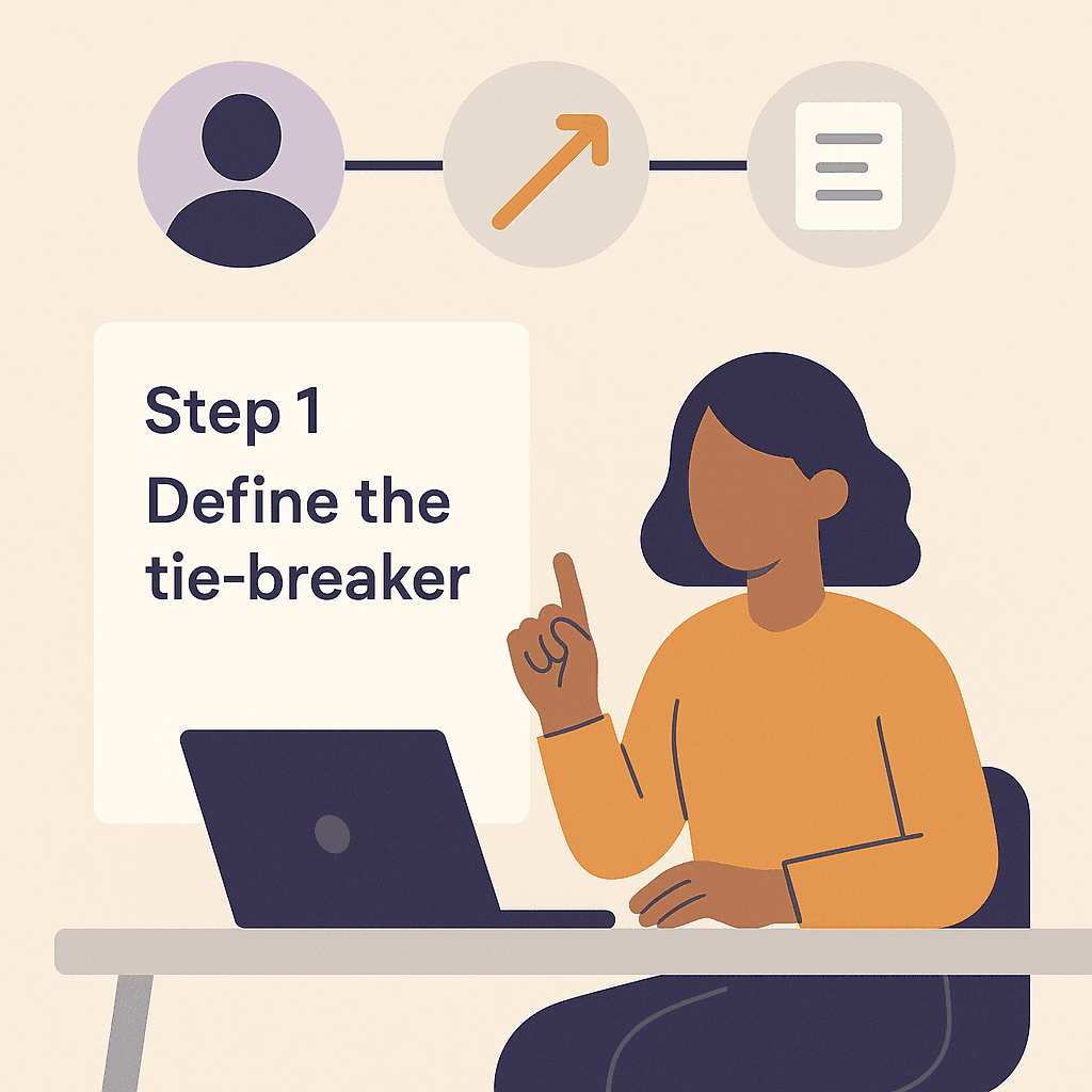 A Simple Disagreement Resolution System