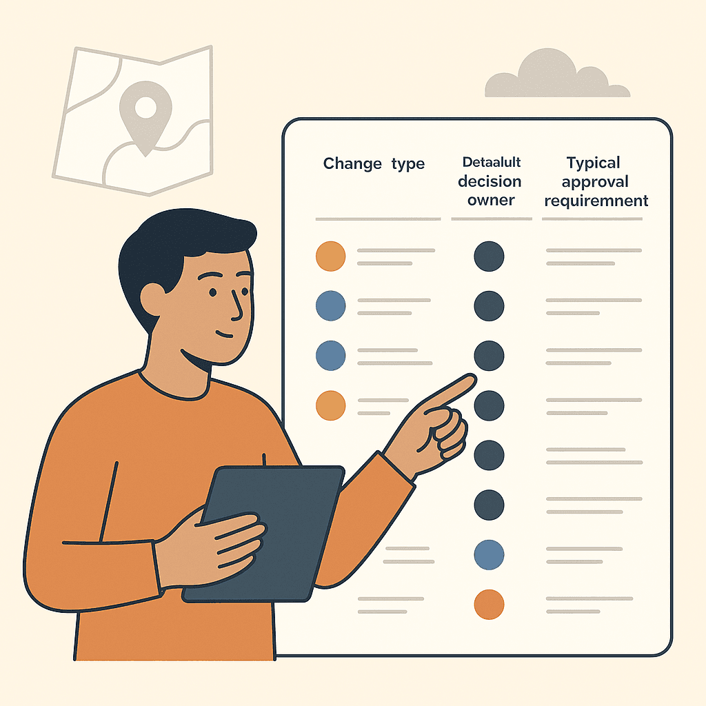 A Simple Decision-Rights Map (Agencies Can Use)