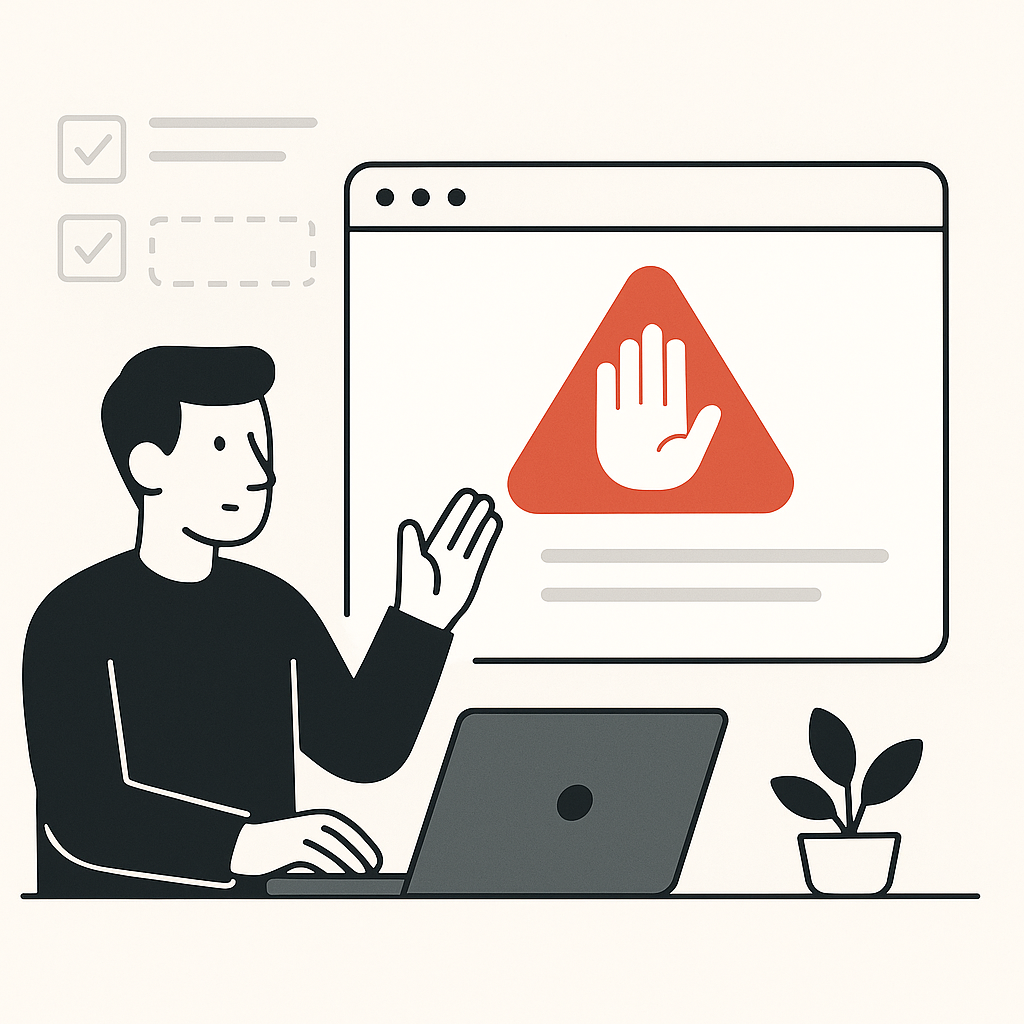 When You Should Not Edit a Live Client Website